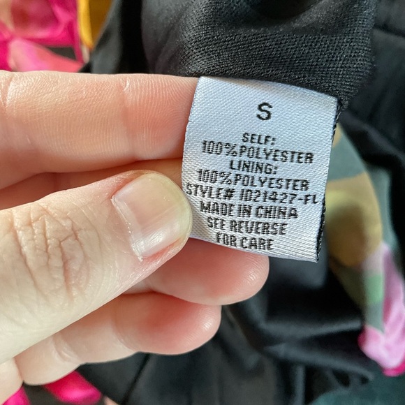 Baltic Born Katinka Wrap Maxi Dress Black Multi Floral Size S NWT Party Wedding - Picture 15 of 16